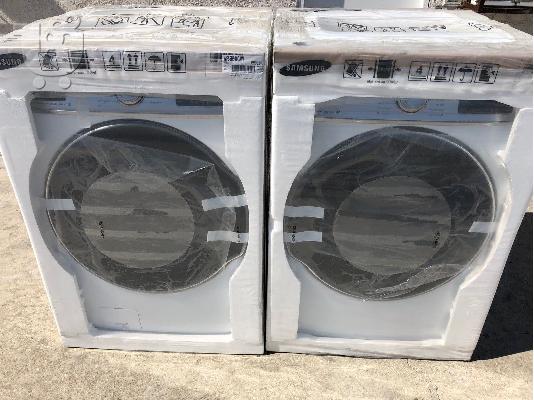 New Samsung Front Load Washer and Gas Dryer